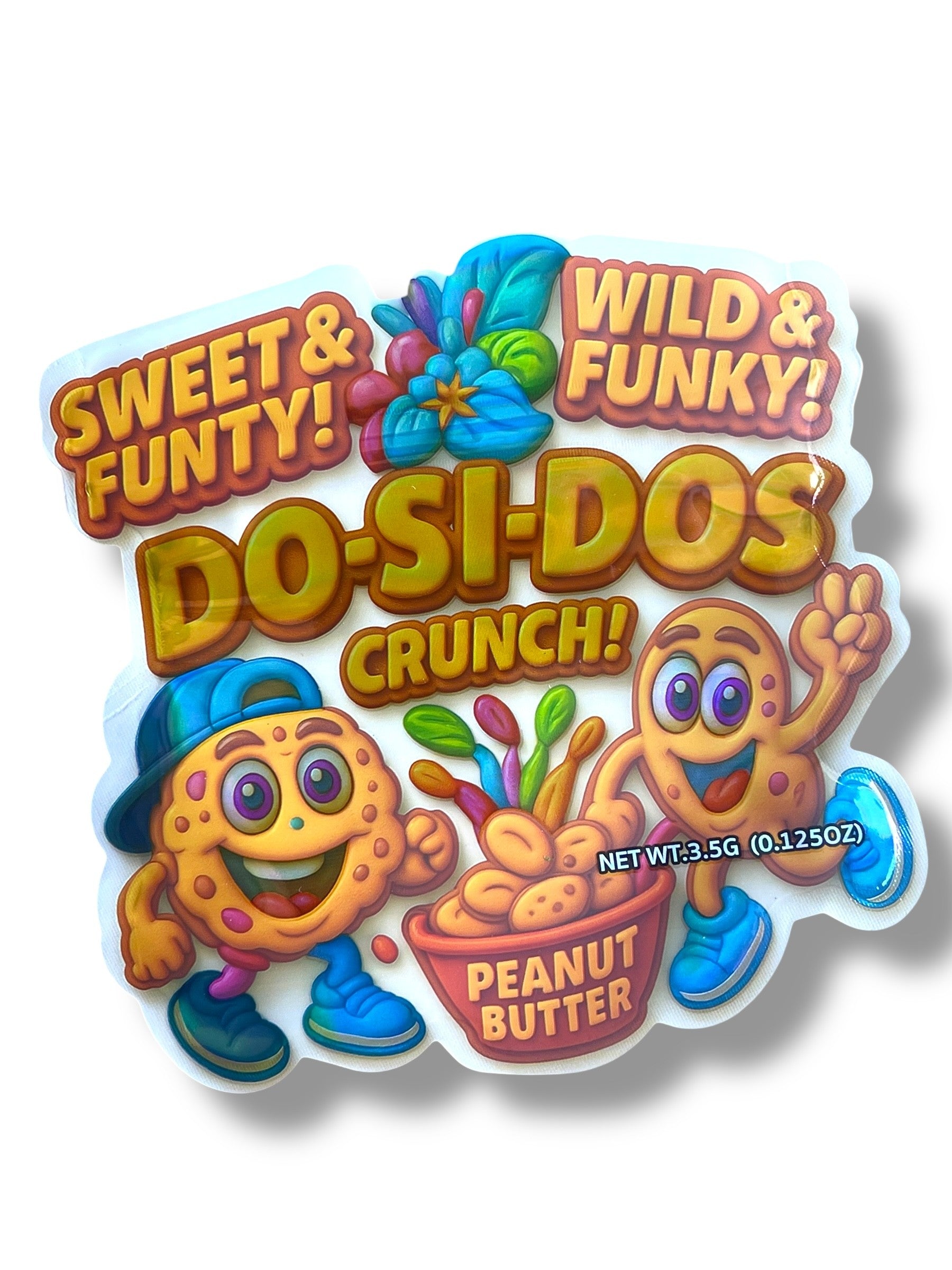 Do Si Dos Crunch Mylar Bag 3.5g shape bags