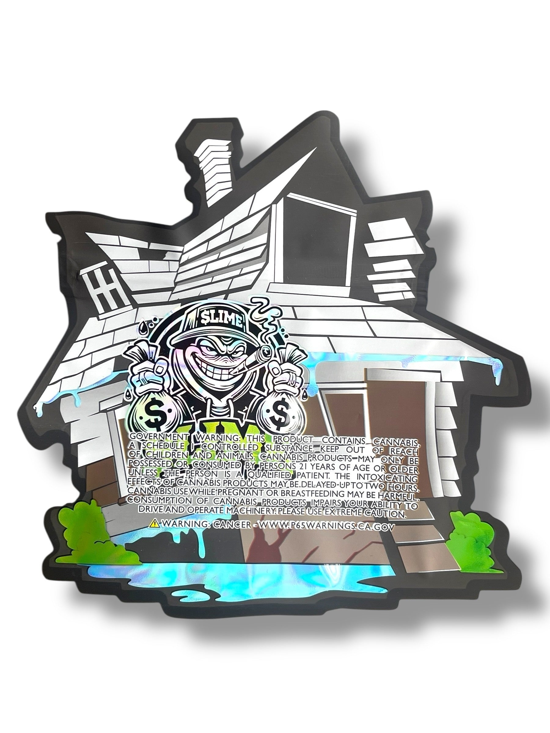 Slime Trap Open 3.5g Mylar Bag- Packaging Only