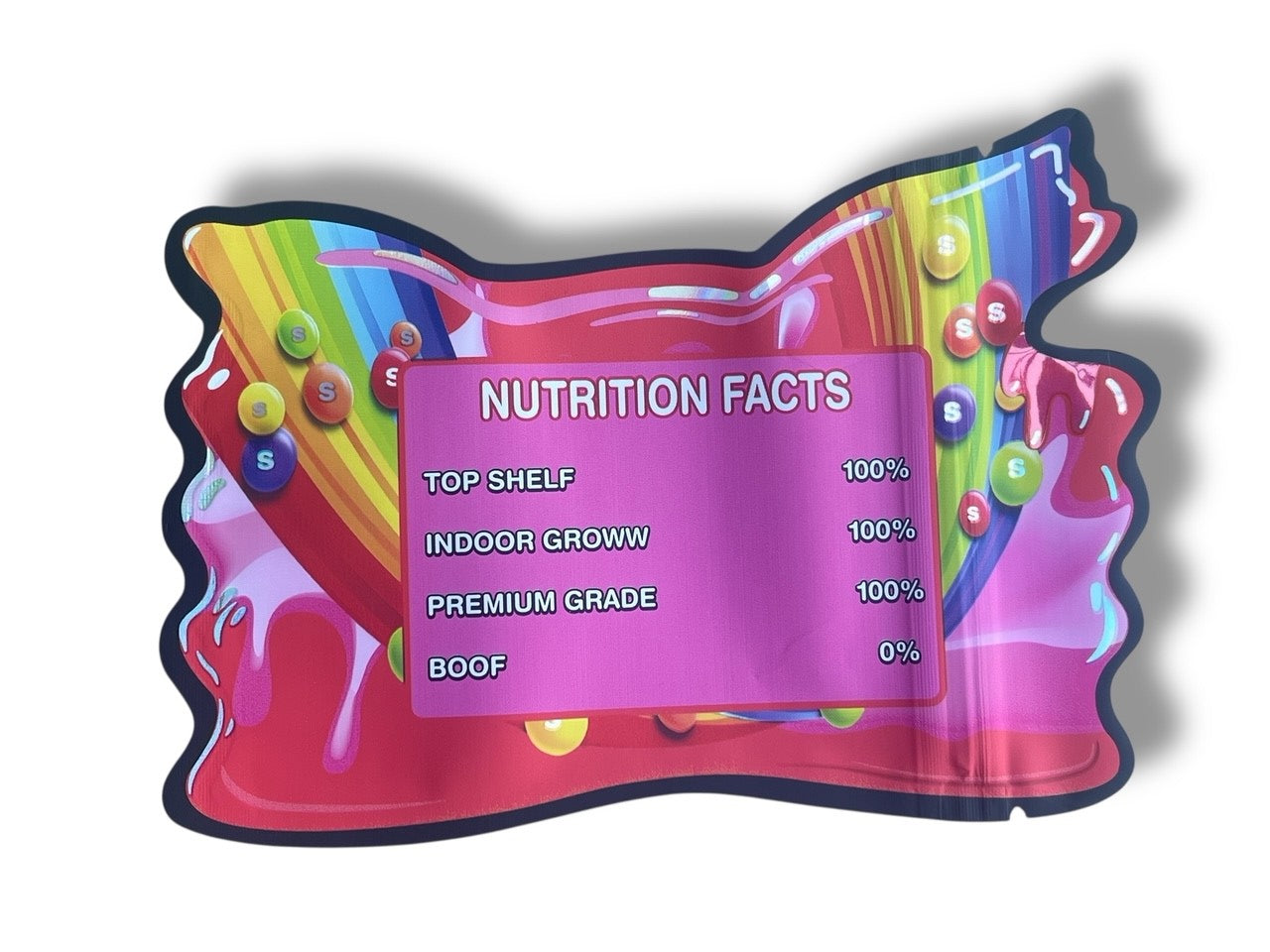 Zkittlez Gummiez 3.5g Mylar Bag- Packaging Only