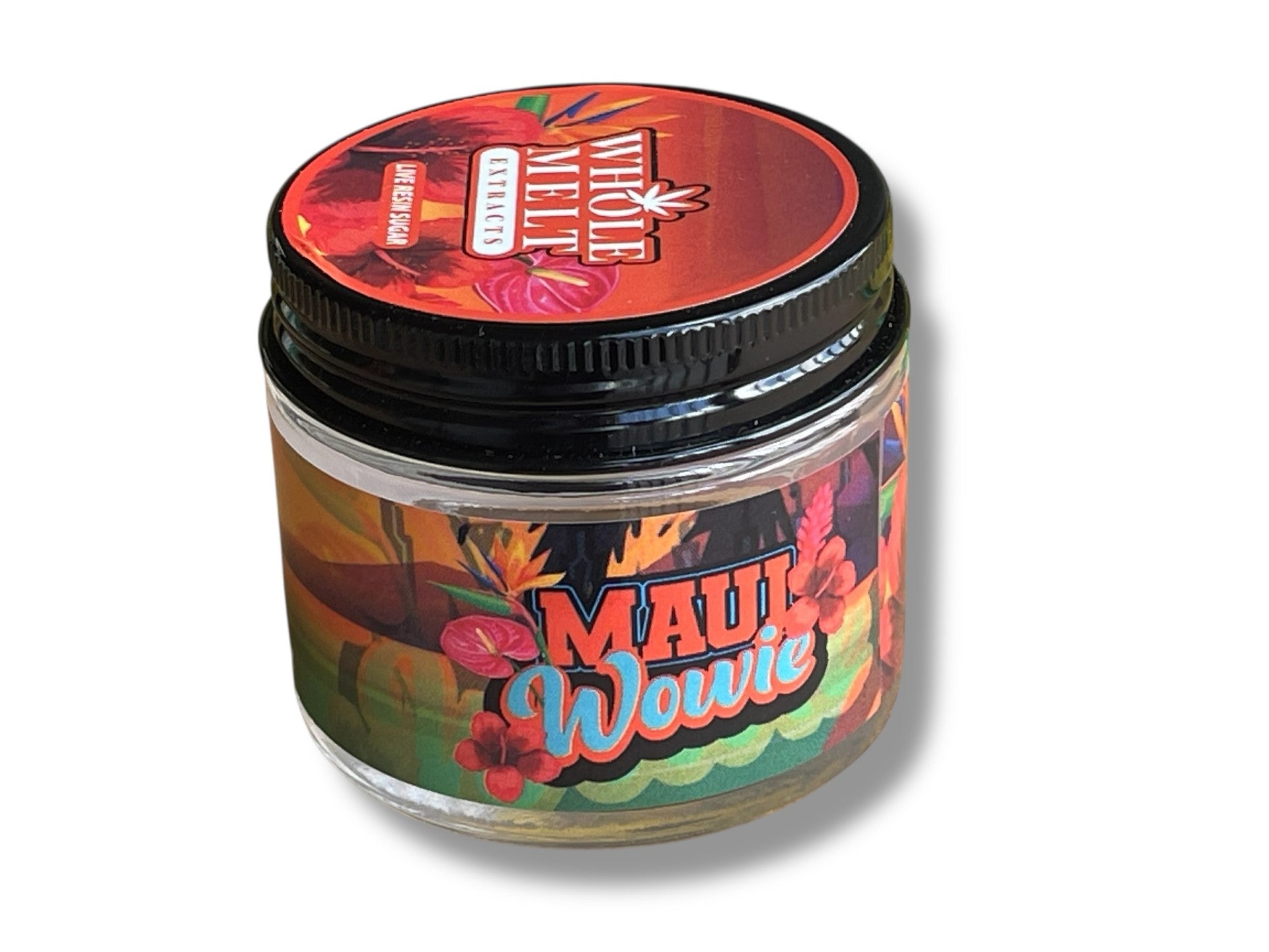 Whole Melt Tropical 1oz Glass Jars - Varity Pack 16 Strains in box Empty Jars