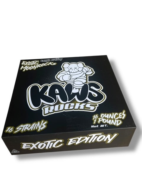 Kawz Exotic Edition Moon Rocks 1oz Glass Jars - Varity Pack 16 Strains in box Empty Jars (Copy)