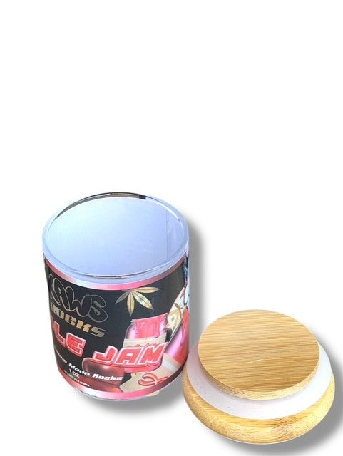 Kawz Exotic Edition Moon Rocks 1oz Glass Jars - Varity Pack 16 Strains in box Empty Jars (Copy)