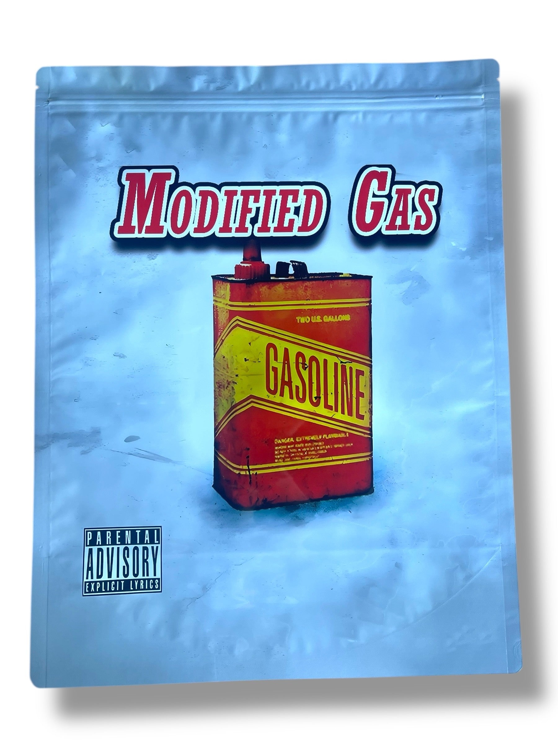 Gasoline Modified Gas Mylar Bag (Large) 1 LBS - 16OZ (454g)