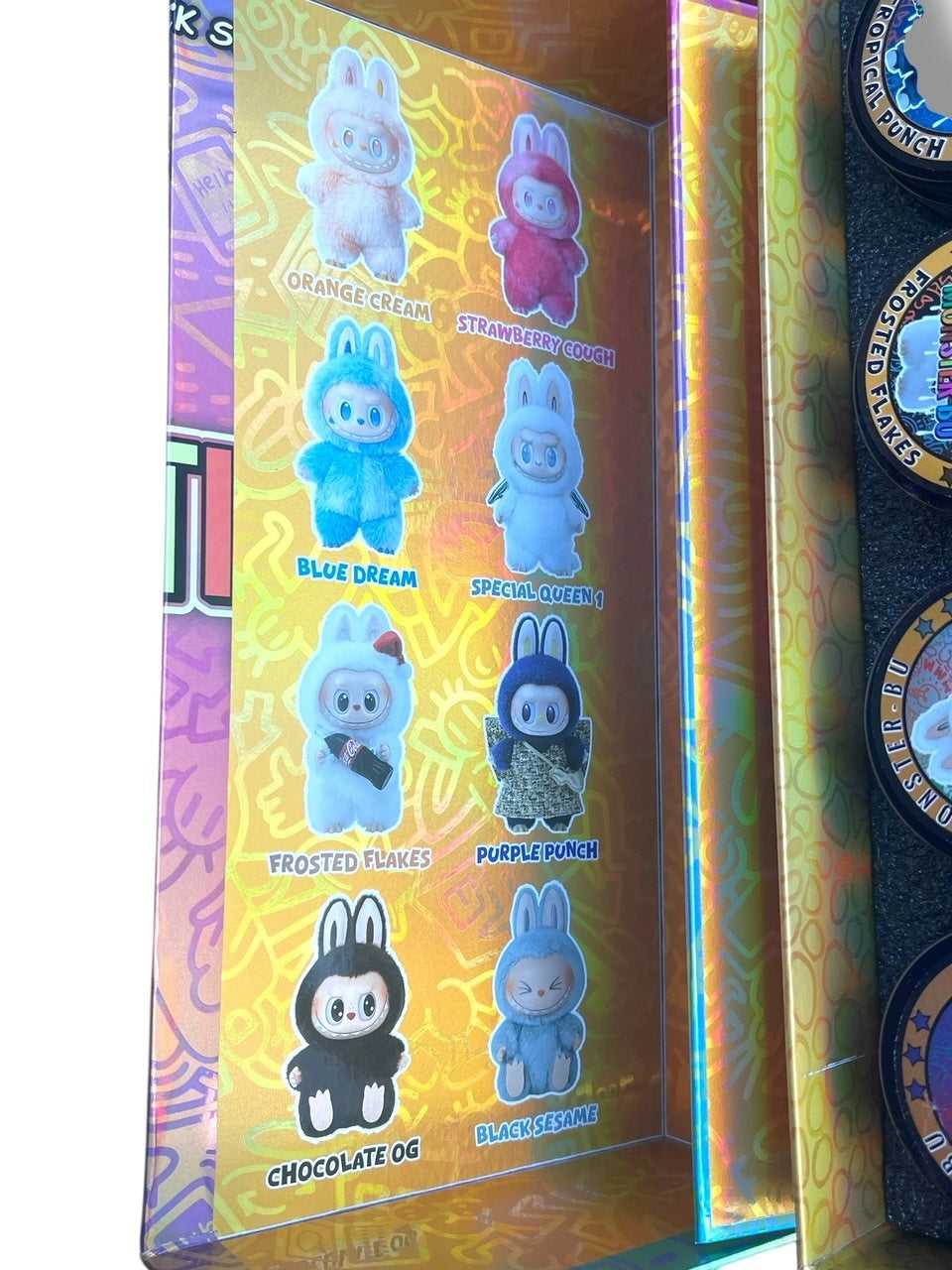 Monster BU Variety Pack 16-1oz Jars in a box