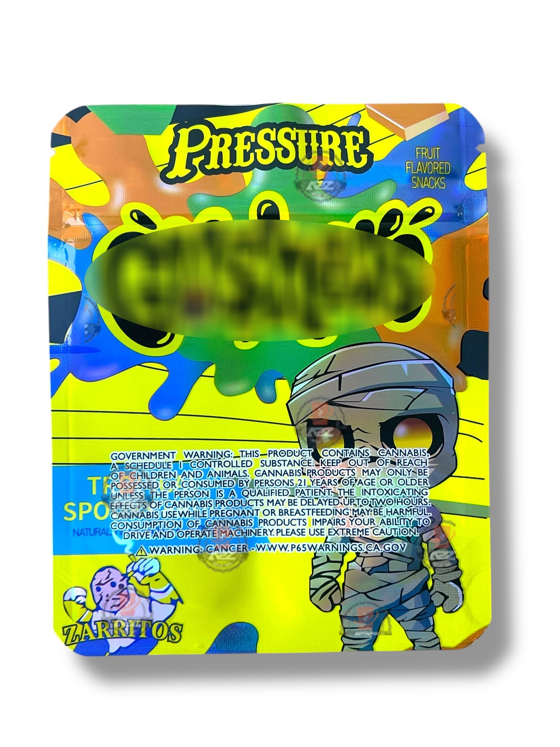 Pressure Tropical Spooky Fruit Mylar Bag 3.5g