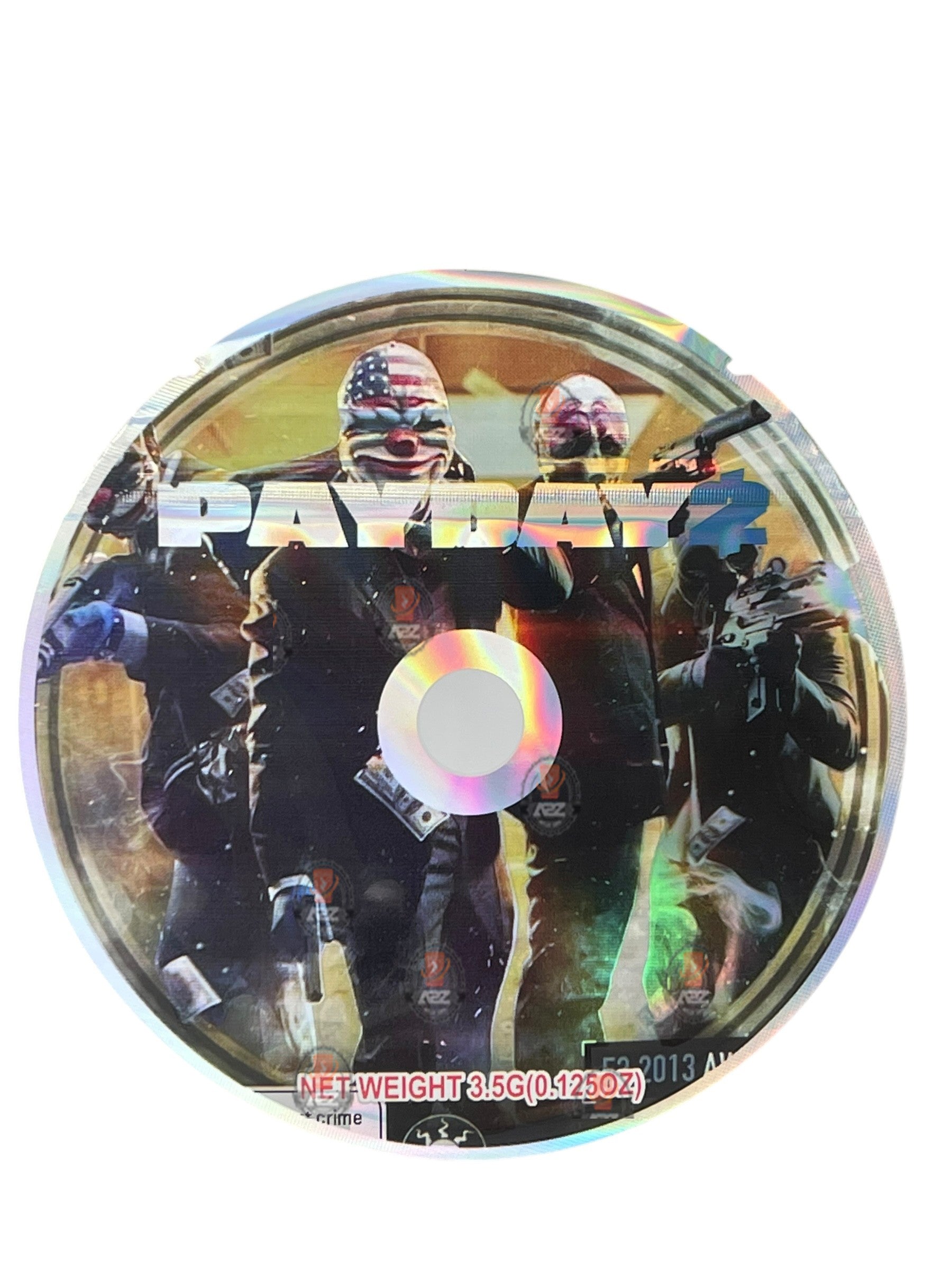 Pay Day 2 CD Cases with Mylar bags 3.5g