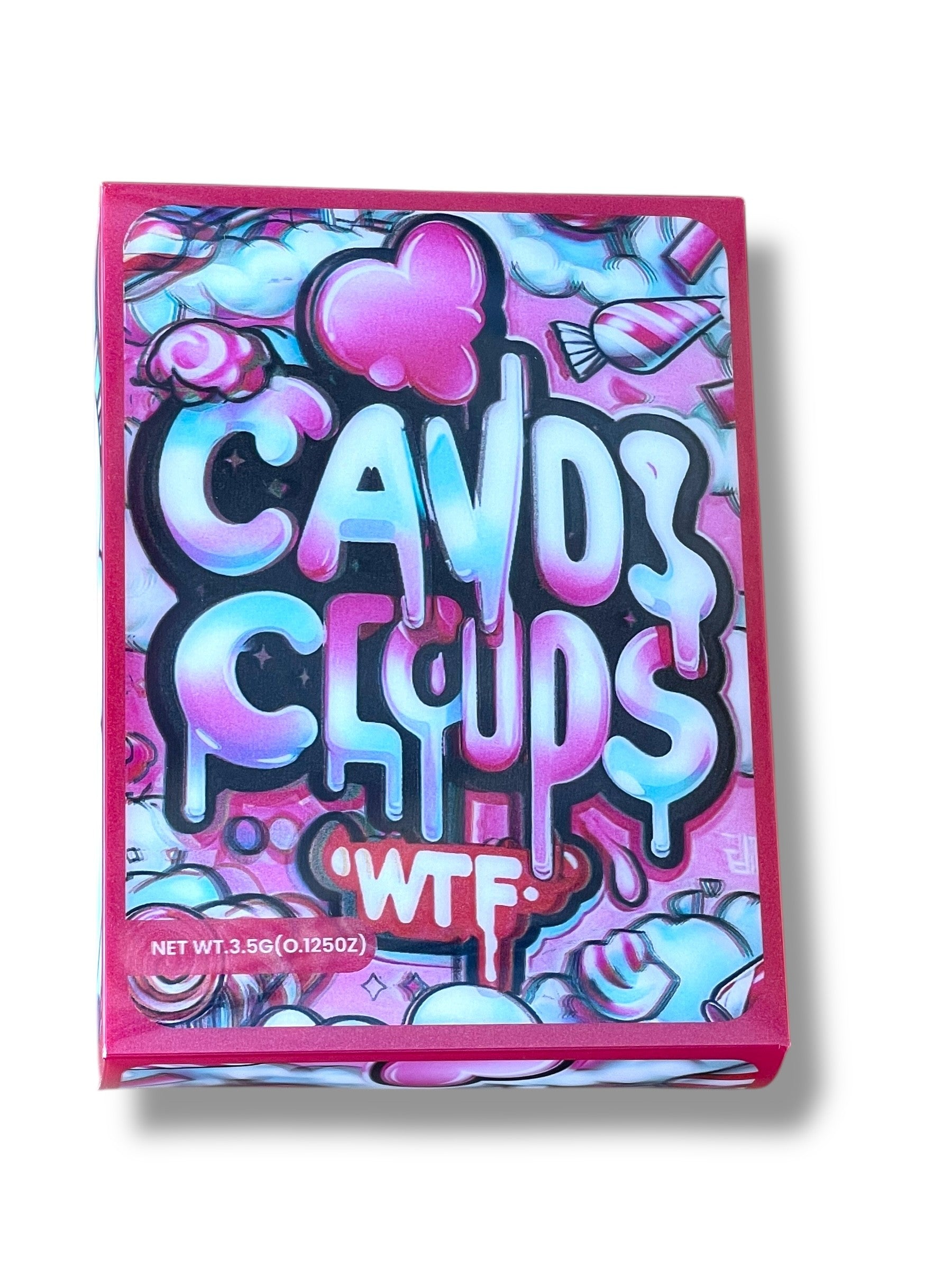 Candy Clouds 3D Box and Bags 3.5g Box Packaging Holographic