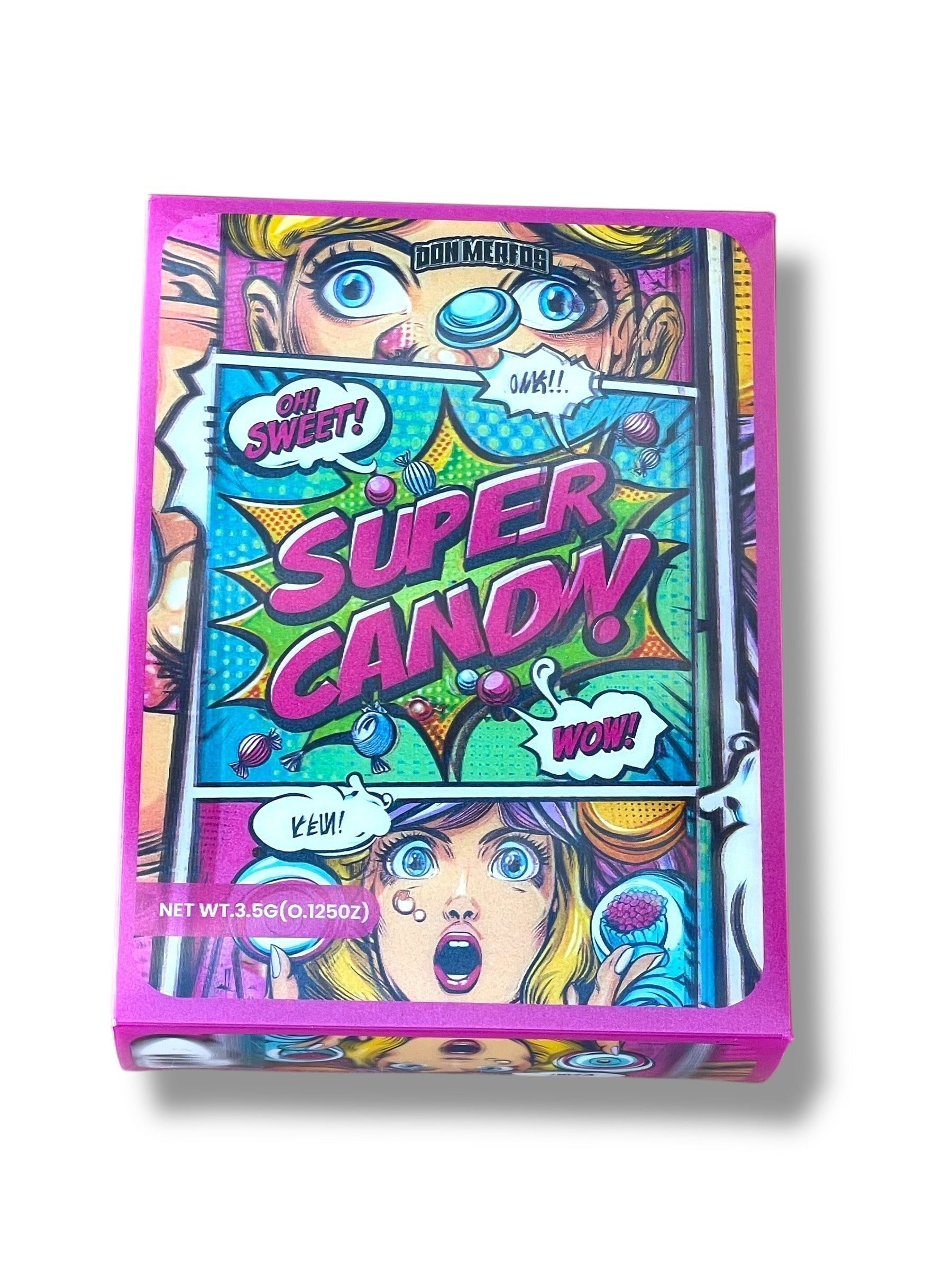 Don Merfos Super Candy 3D Box and Bags 3.5g Box Packaging Holographic