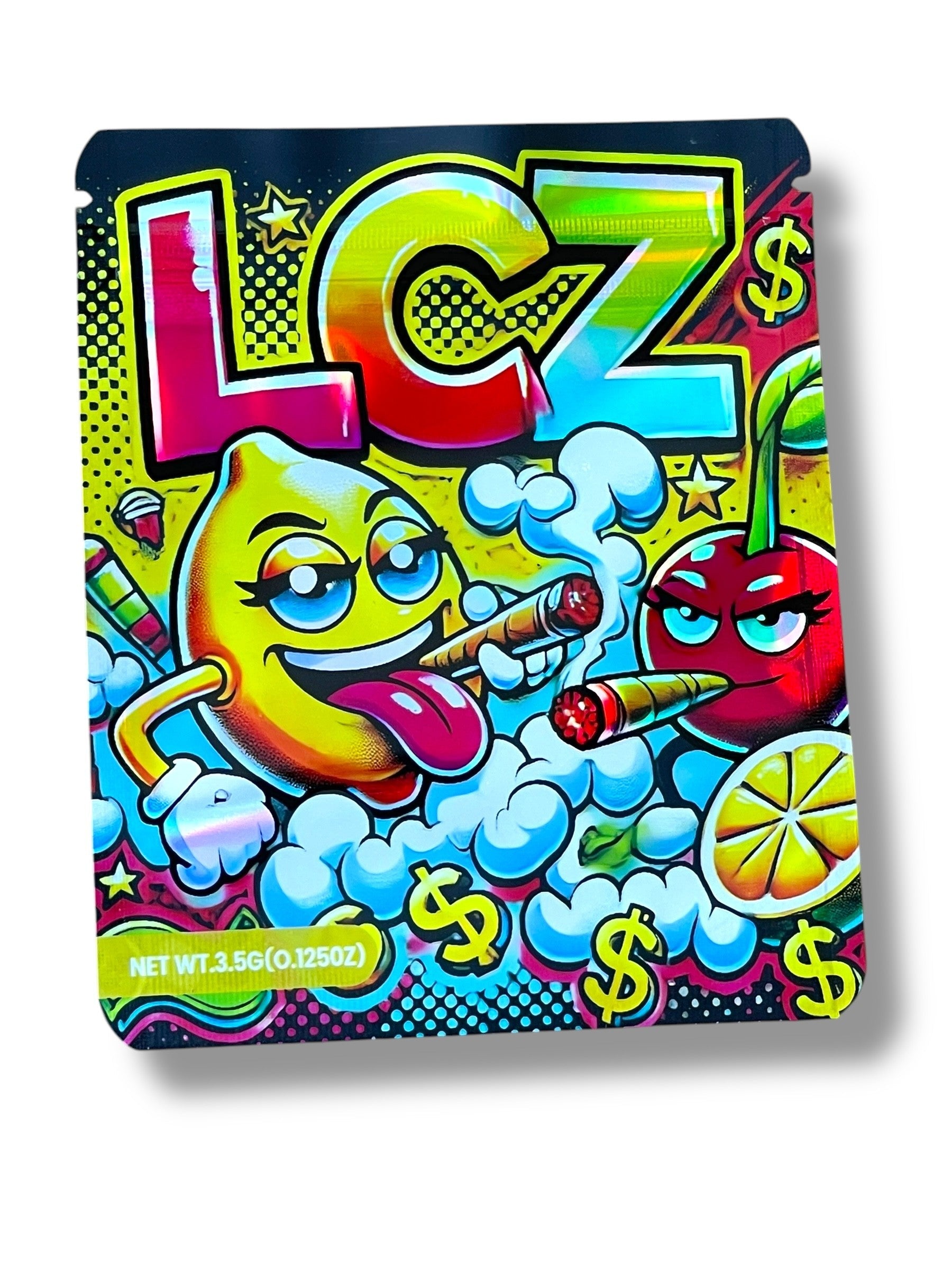 Lemon Cherry LCZ 3D Box and Bags 3.5g Box Packaging Holographic