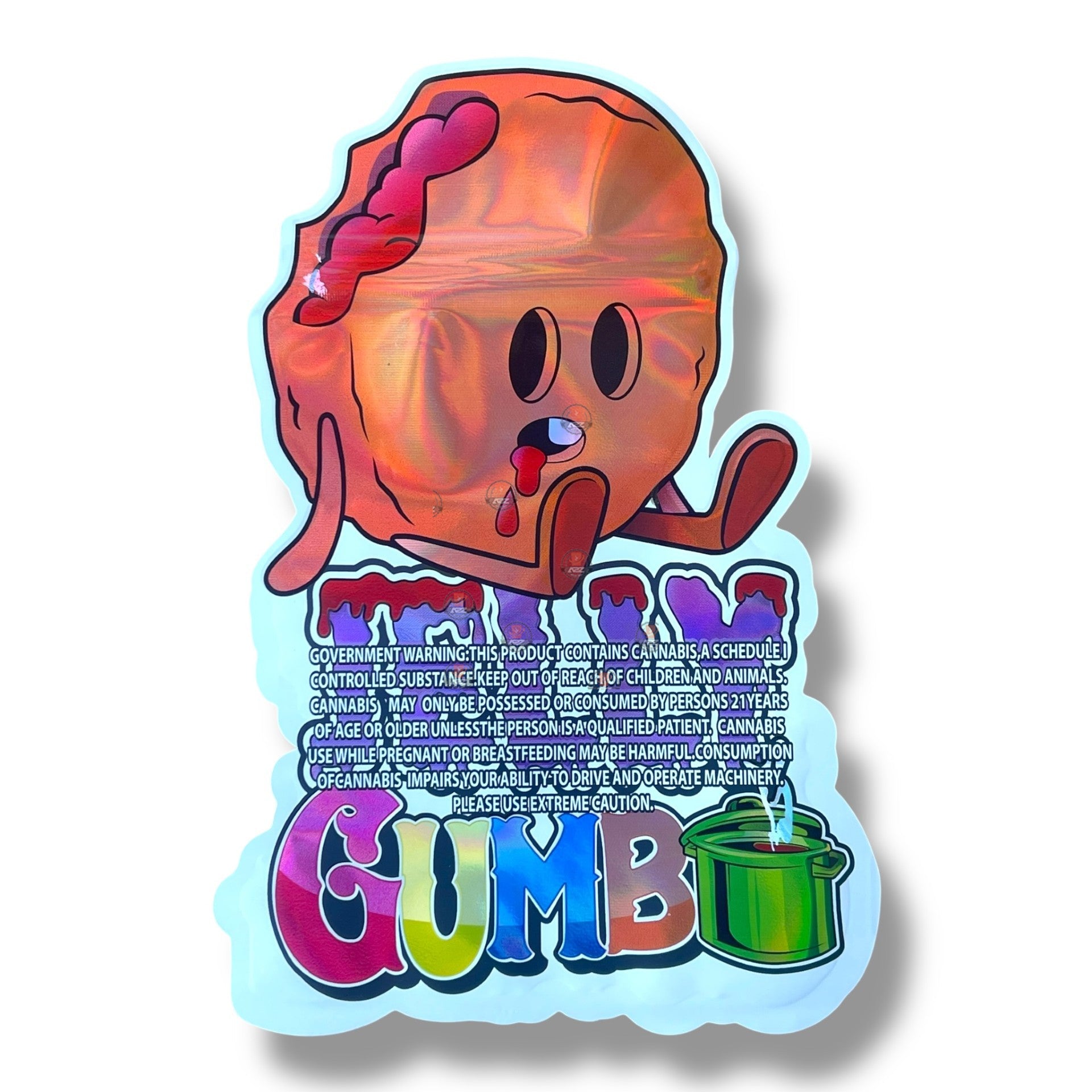 Jelly Gumbo Bag 3.5g shape bag Fly trap