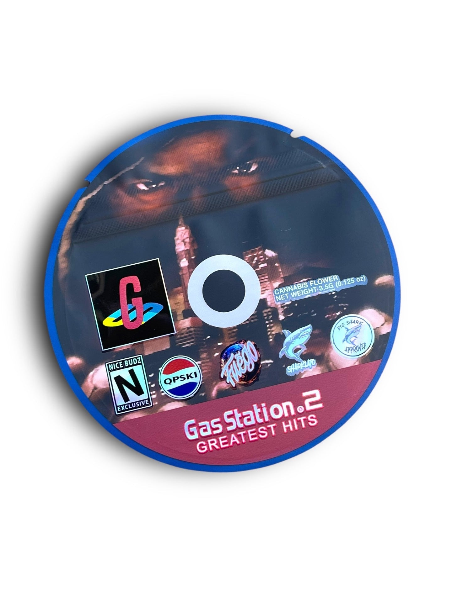Gas Station 2 Def Jam Fight for NY CD Cases with Mylar bags 3.5g