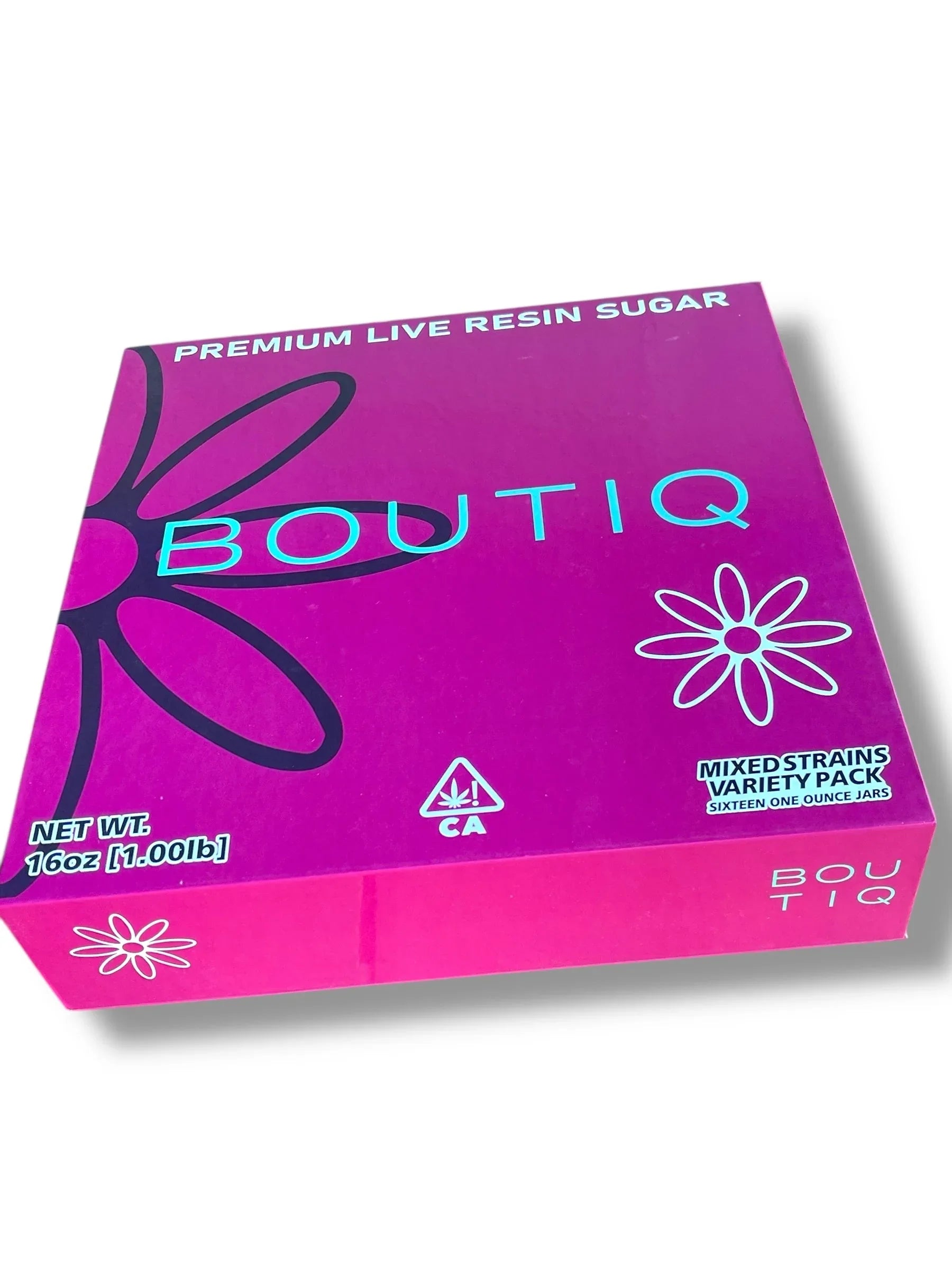 Boutiq Variety Pack 16-1oz Jars in a box Live Resin - Black Unicorn Hub