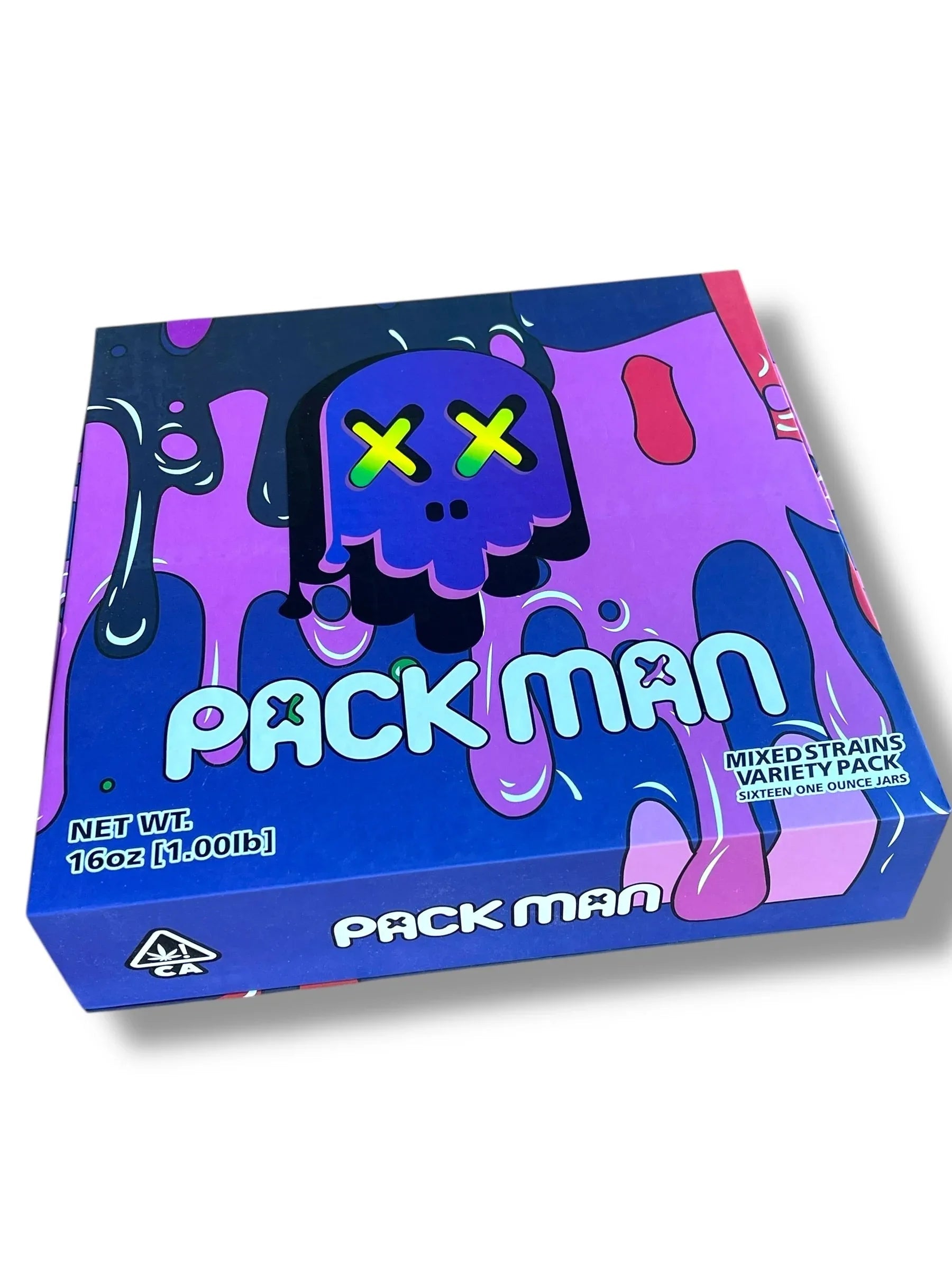 Pack Man Variety Pack 16-1oz Jars in a box Live Resin - Black Unicorn Hub