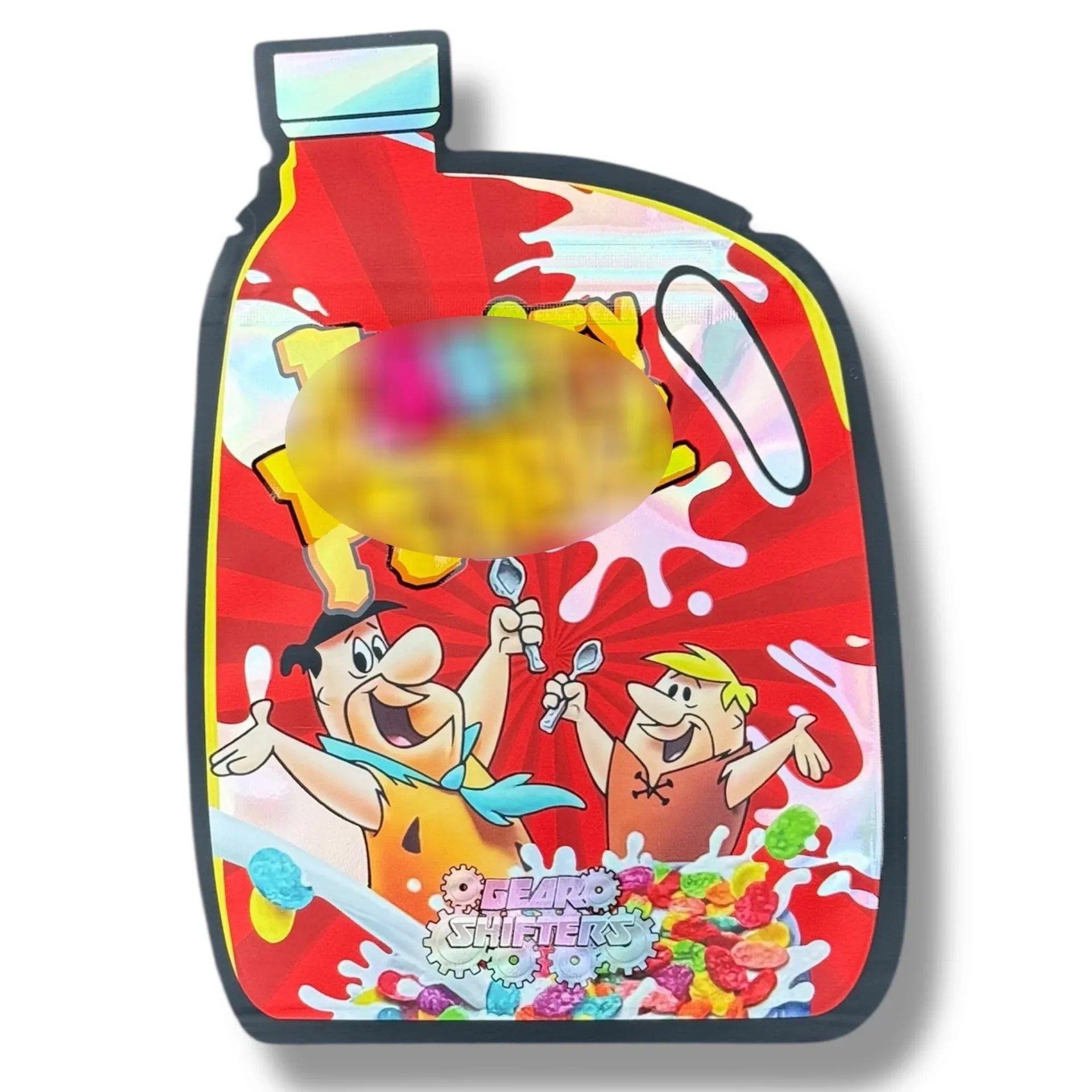 Frutty Mylar Bag 3.5g shape bags Gear Shifters - Black Unicorn Hub