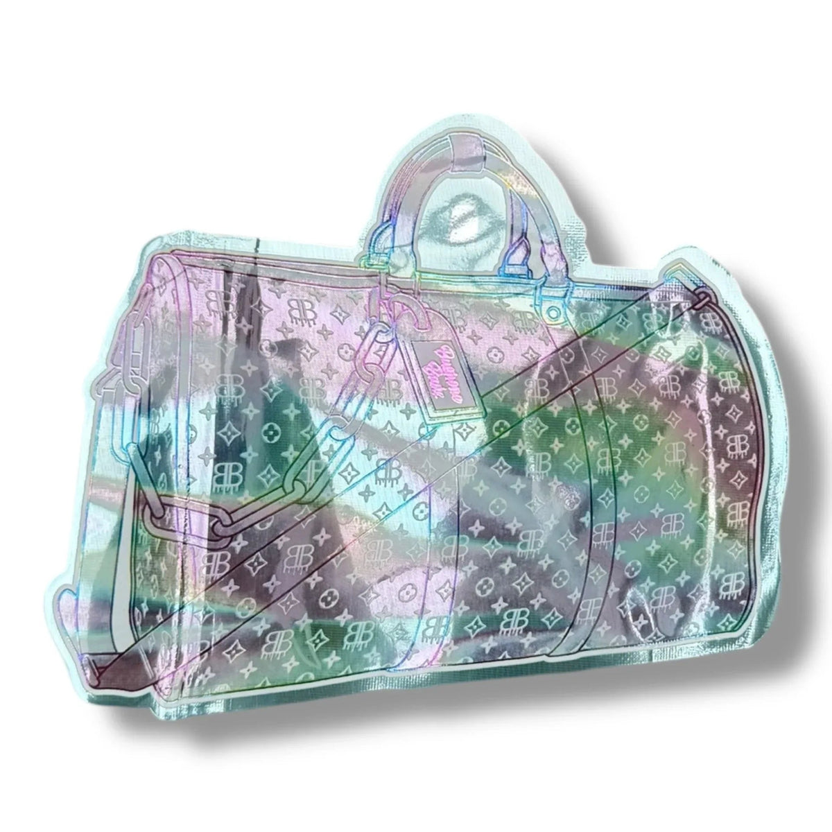 Handbag 3.5g Mylar Bags & Boxes with Window - Black Unicorn Hub