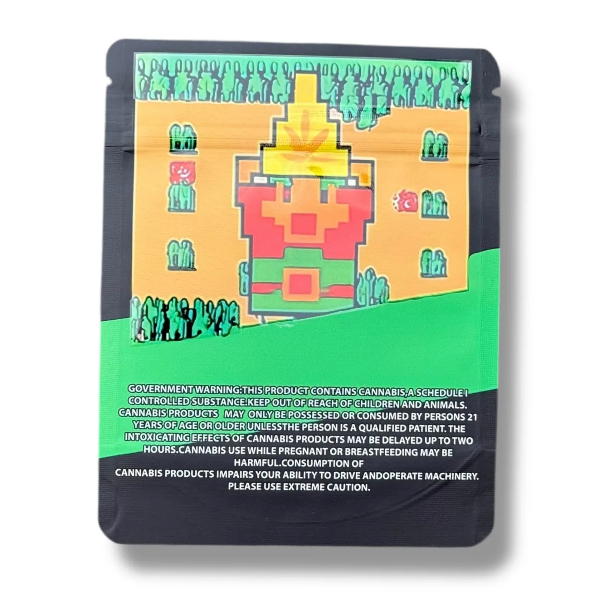 LEGENDO OF ZA PACK 3.5g Mylar Bag- Packaging Only Zatendo - Black Unicorn Hub